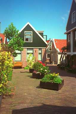 Volendam - Typische Häuser Volendam - Typische Häuser