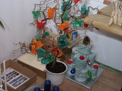Adventskalender-Baum, Fotokalender und WC-Rollen-Tannenbaum Adventskalender-Baum, Fotokalender und WC-Rollen-Tannenbaum