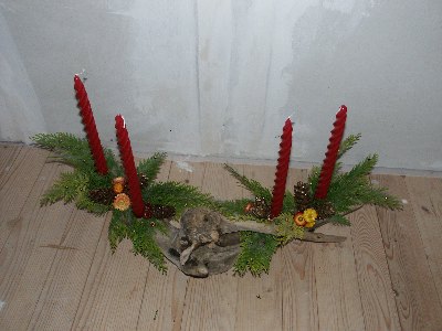 Gesteck-Beispiel. Gesteck-Beispiel.