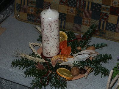Gesteck-Beispiel. Gesteck-Beispiel.